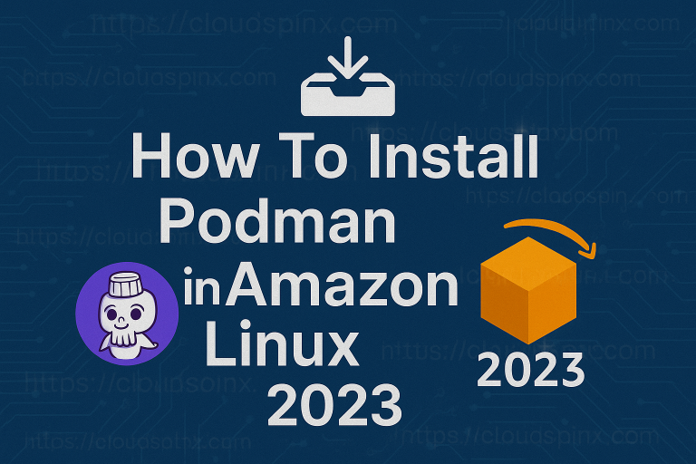 How To Install Podman in Amazon Linux 2023 featured