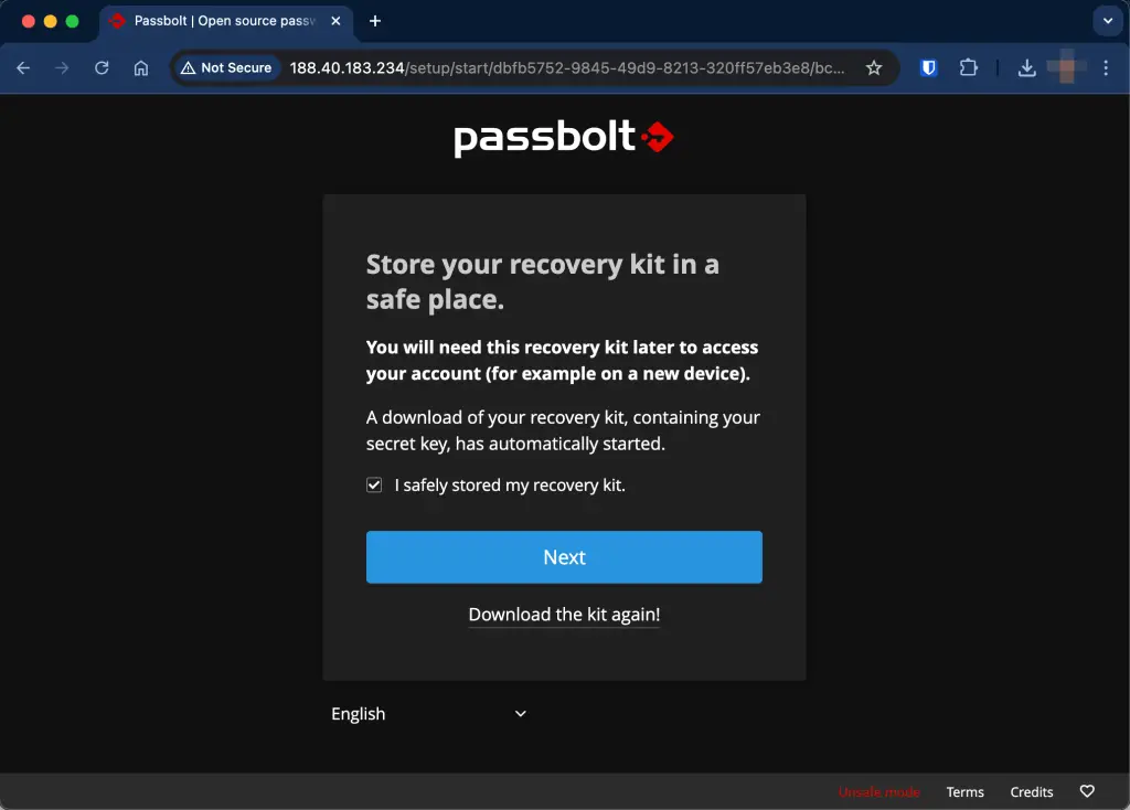 How To Run Passbolt Password Manager in Docker Container 06