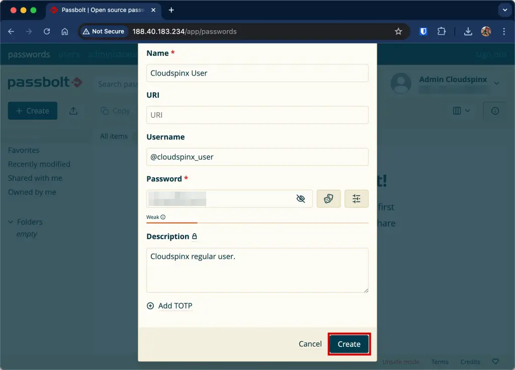 How To Run Passbolt Password Manager in Docker Container 08