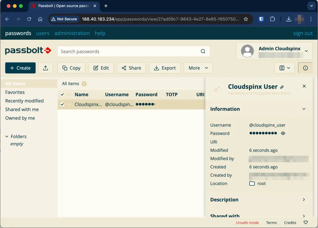 How To Run Passbolt Password Manager in Docker Container 09