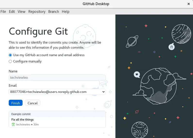 Install GitHub Desktop on Rocky Linux 8 CentOS 8 AlmaLinux 8 1