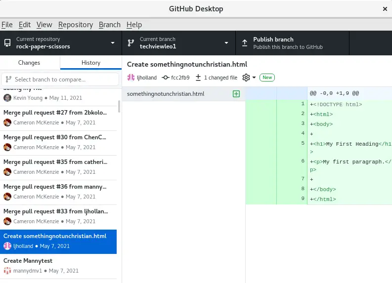 Install GitHub Desktop on Rocky Linux 8 CentOS 8 AlmaLinux 8 10