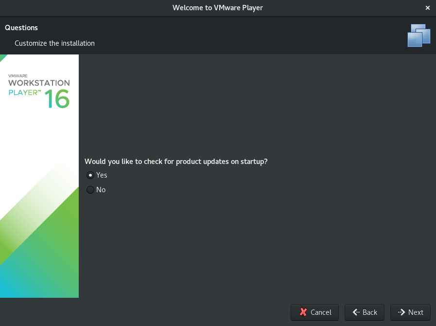 Install VMWare Player Workstation on Rocky Linux 8 3