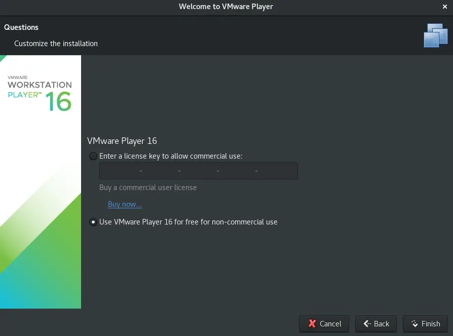 Install VMWare Player Workstation on Rocky Linux 8 5