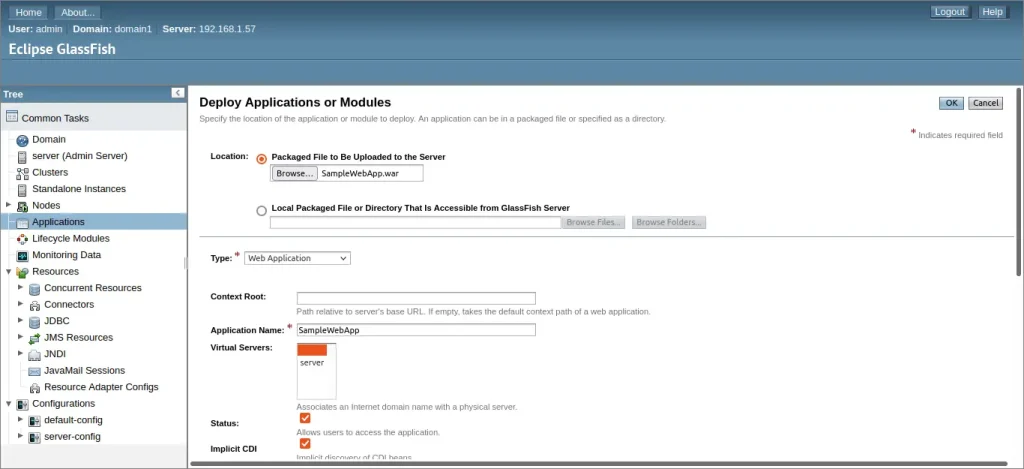 Install and Use Eclipse GlassFish 6.x on Rocky Linux 8 CentOS 8 8
