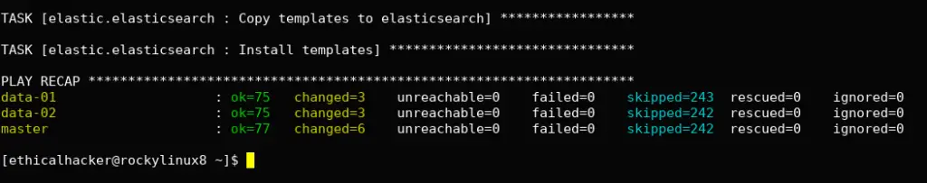 Setup Three Node Elasticsearch Cluster on Rocky Linux 8 Using Ansible