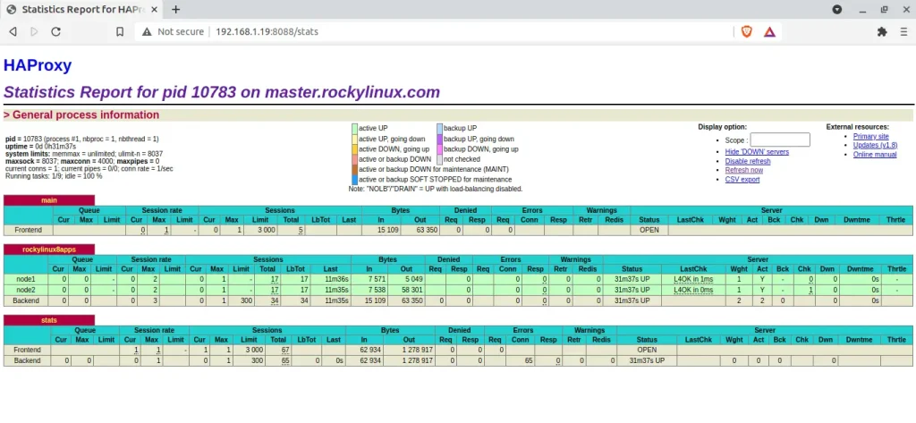 how to install HAProxy on rocky linux 8 3