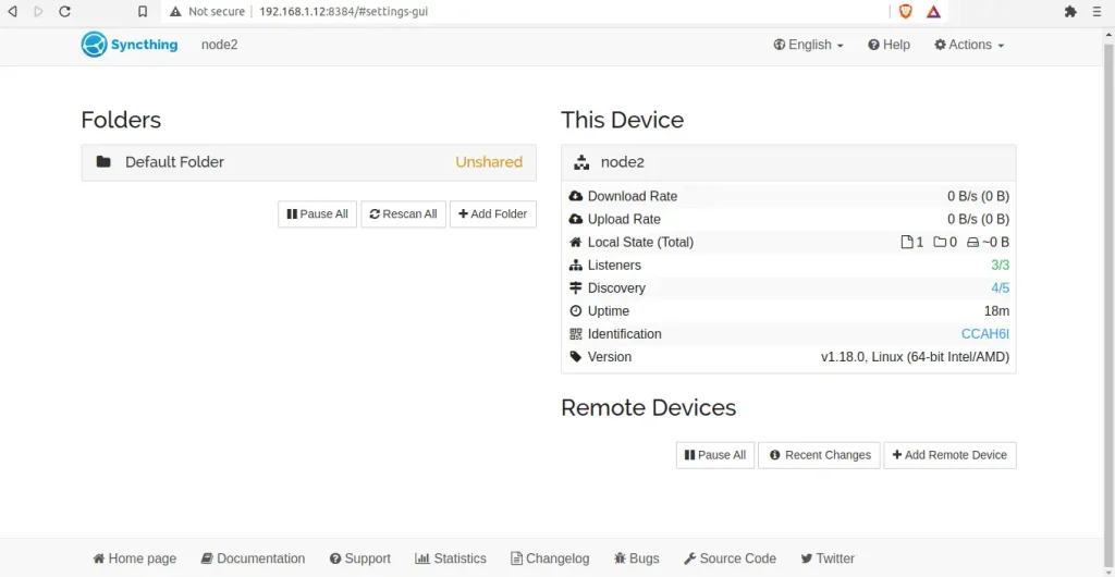 how to install syncthing on rocky linux 8 4