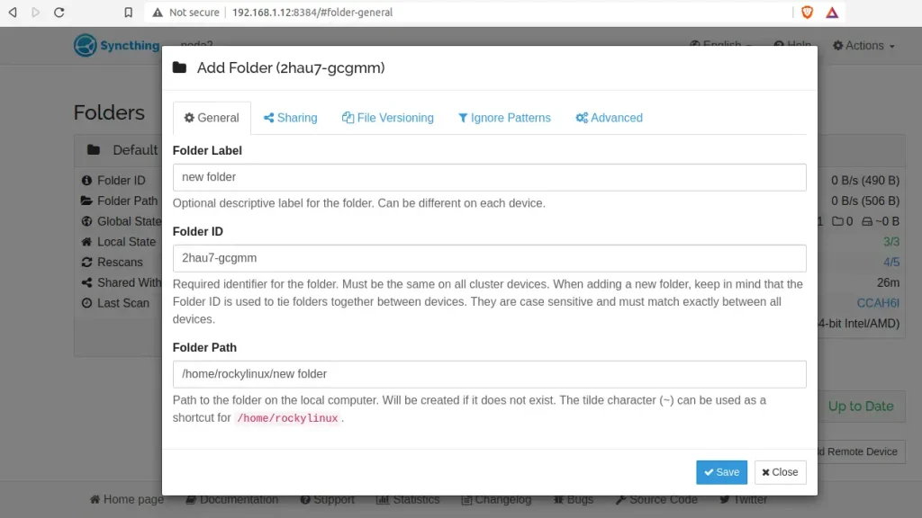 how to install syncthing on rocky linux 8 9