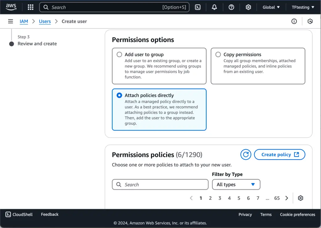 how to provision virtual machines on amazon using terraform 03