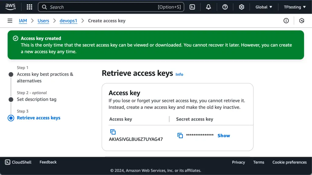 how to provision virtual machines on amazon using terraform 05
