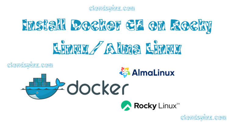 install docker ce on rocky alma linux