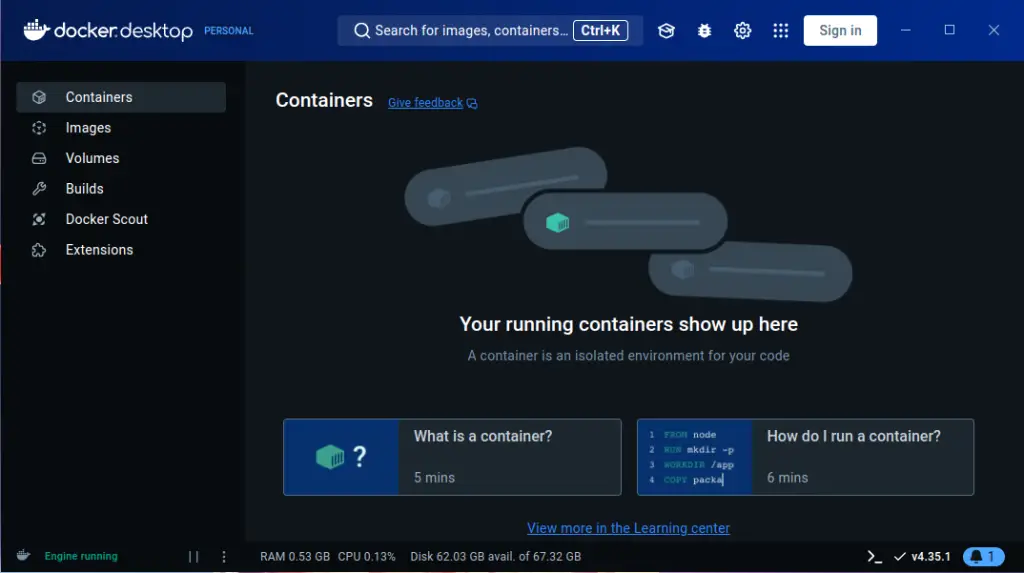 install docker desktop on arch linux 02