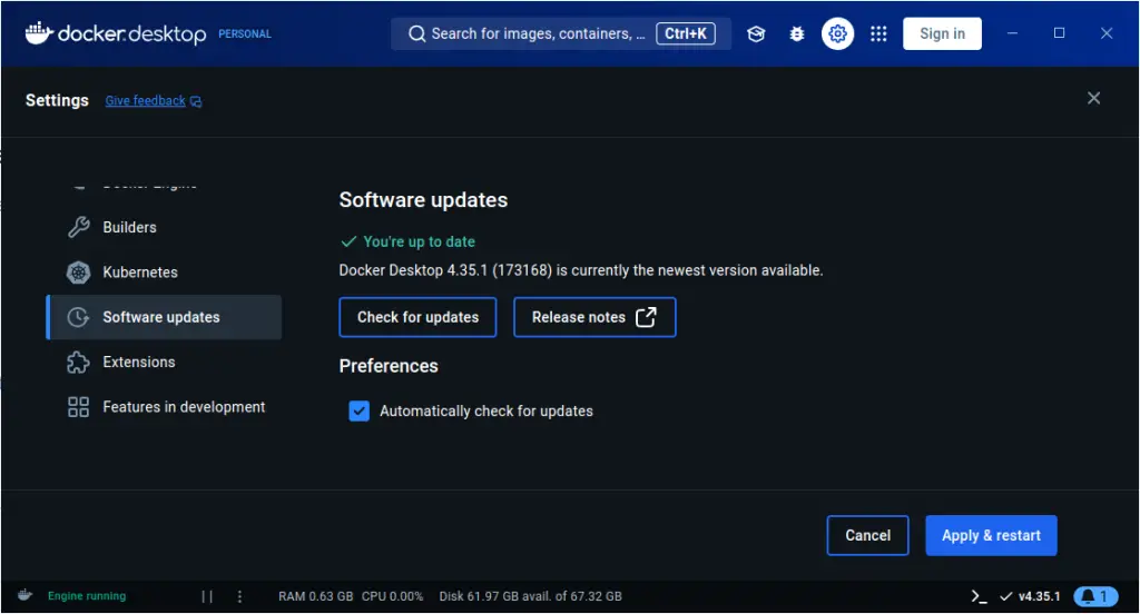 install docker desktop on arch linux 07