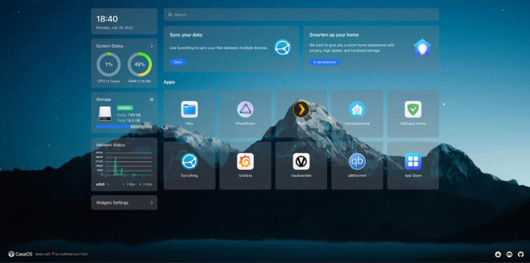 casaOS featured