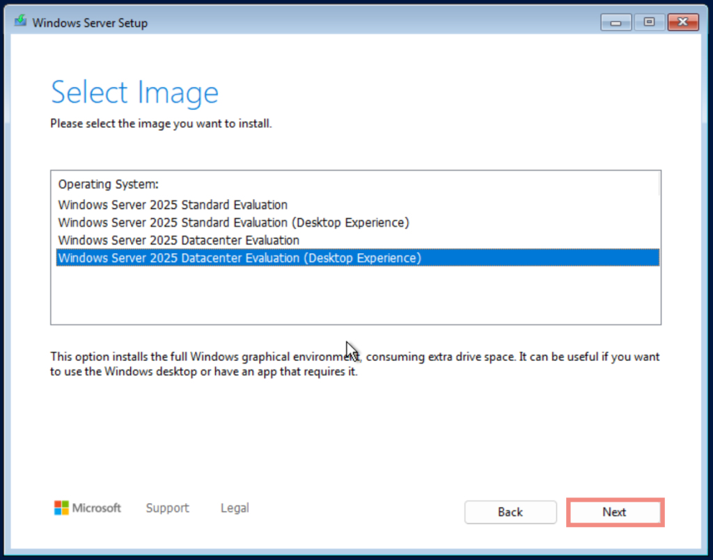 how to install windows server 2025 05