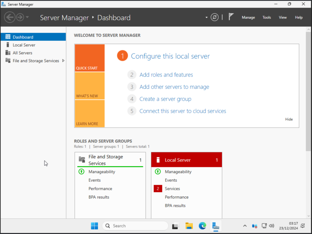 how to install windows server 2025 12