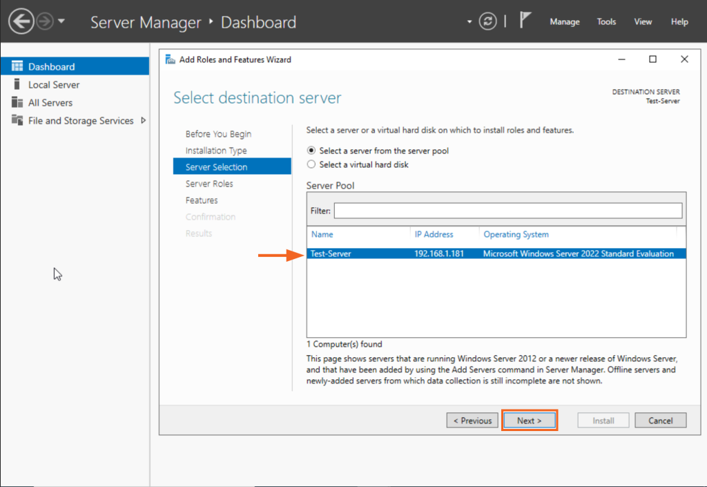 install active directory services on windows server 2022 05