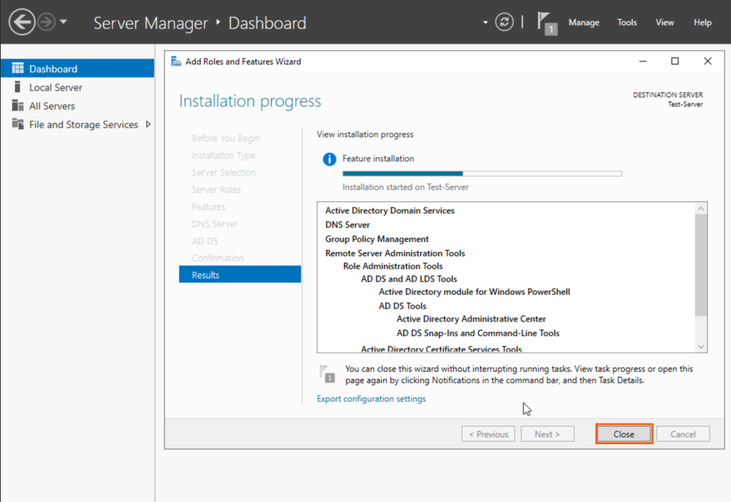 install active directory services on windows server 2022 12