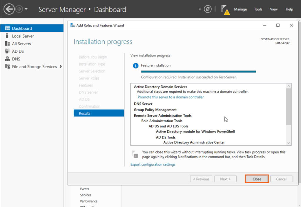 install active directory services on windows server 2022 13