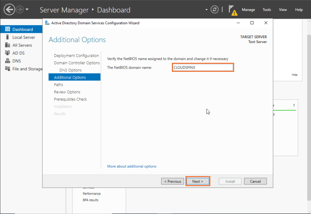 install active directory services on windows server 2022 18