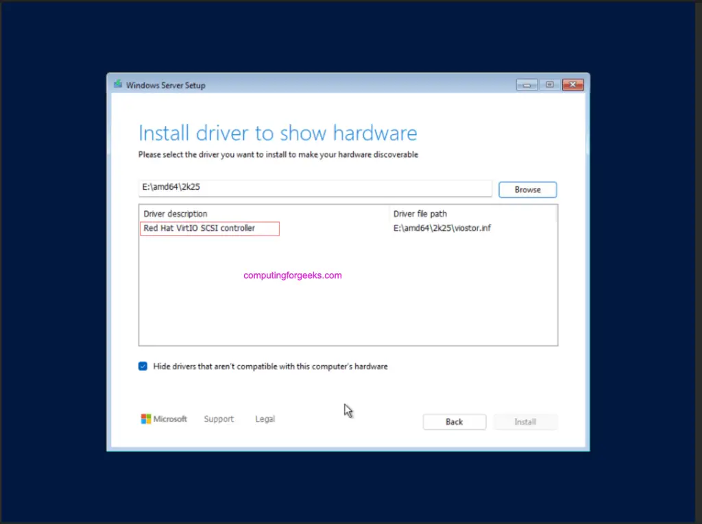 How To Install Windows Server 2025 on KVM Hypervisor 6 windows server kvm install 09
