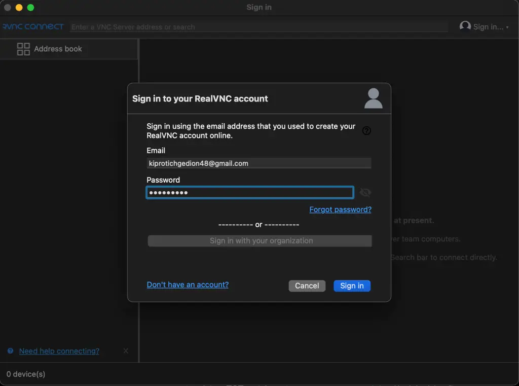 Configure RealVNC Server and Client on Debian 10