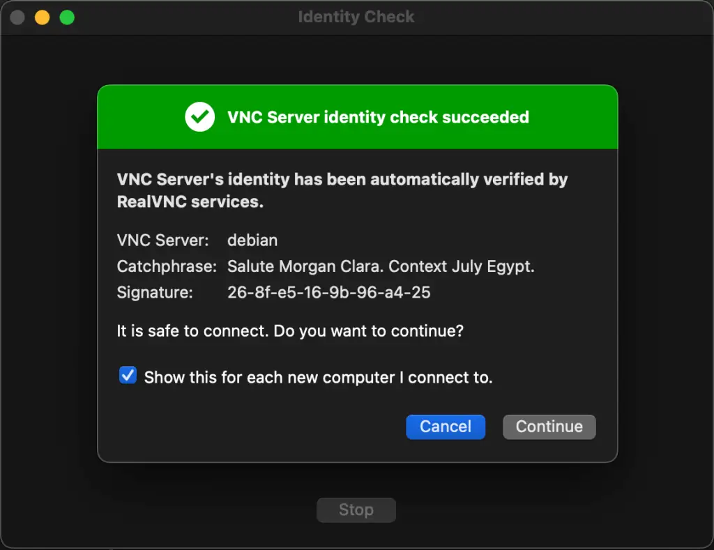 Configure RealVNC Server and Client on Debian 12
