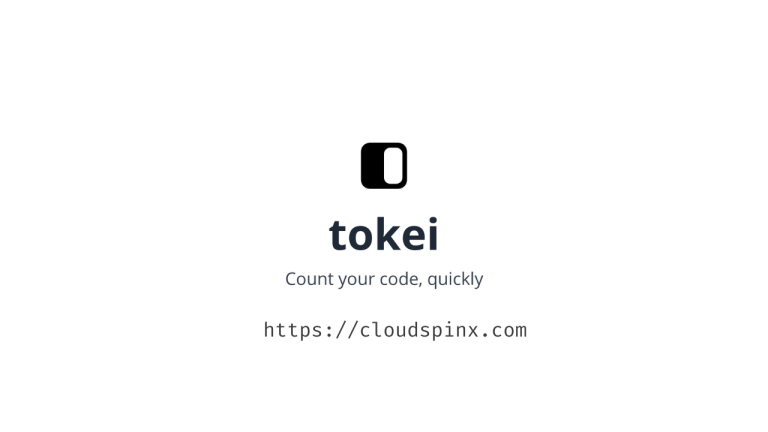 Count Lines of Source Code on Linux Using Tokei