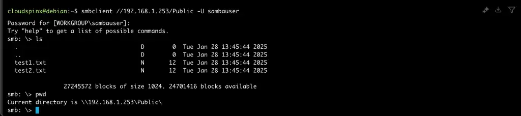 How To Configure Samba File Share on AlmaLinux OracleLinux 05