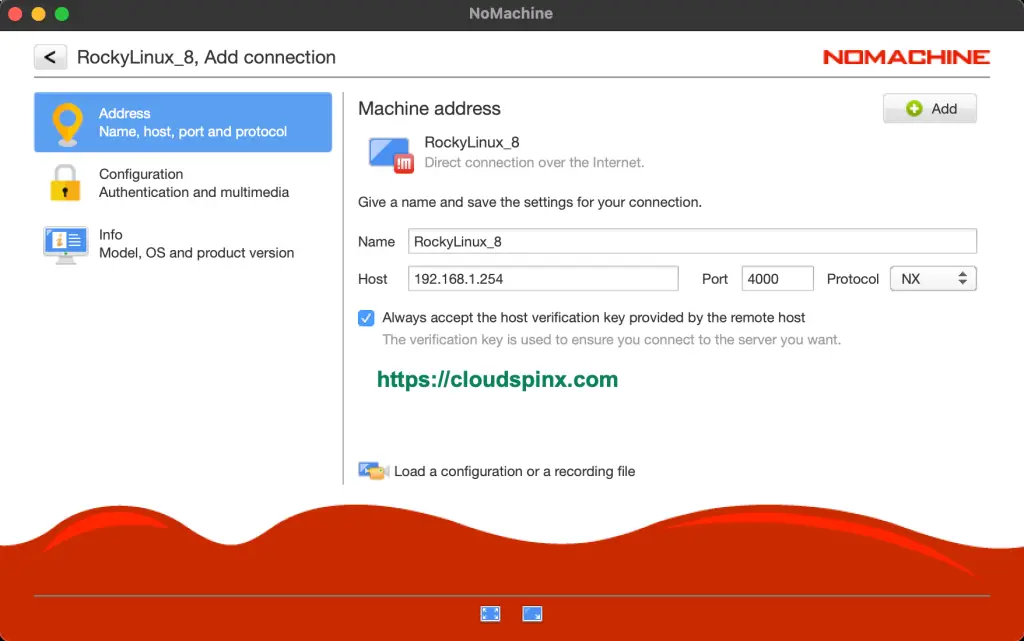 Install Nomachine RDP on Rocky Linux AlmaLinux 05