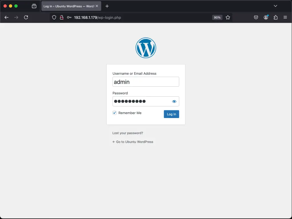 Install WordPress with Apache and Lets Encrypt on Ubuntu 04