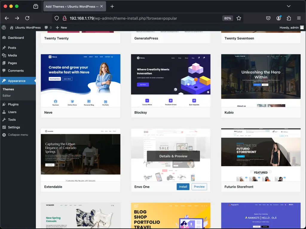 Install WordPress with Apache and Lets Encrypt on Ubuntu 08