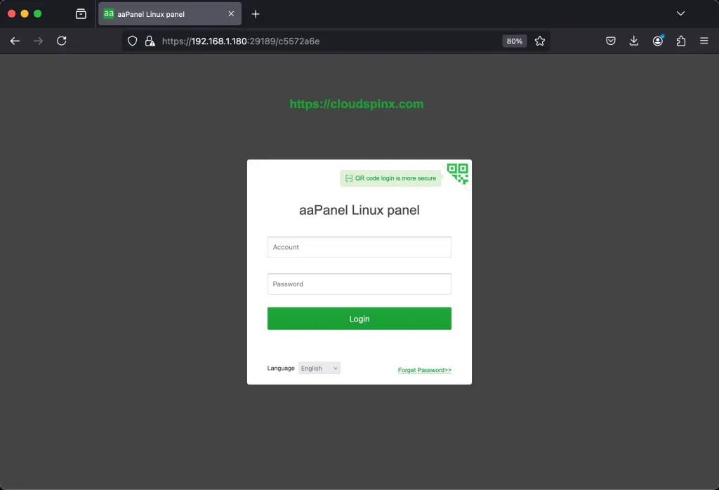Install and Use aaPanel on Ubuntu 01