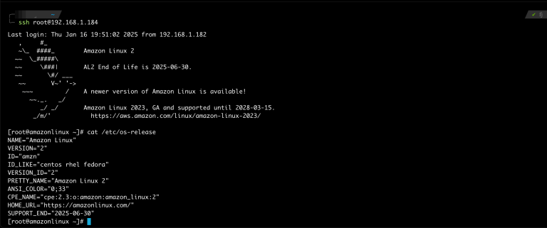 Run Amazon Linux 2 on KVM using Qcow2 featured