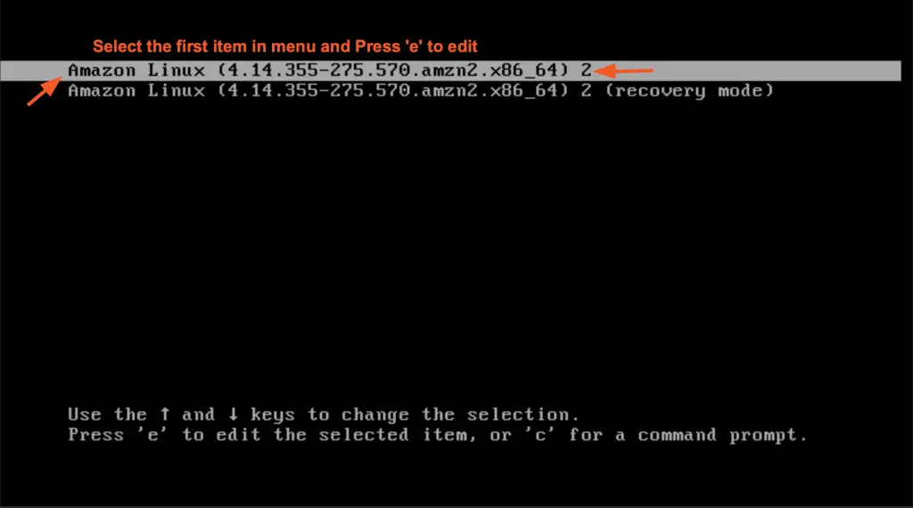 Run Amazon Linux 2 on KVM using Qcow2 image