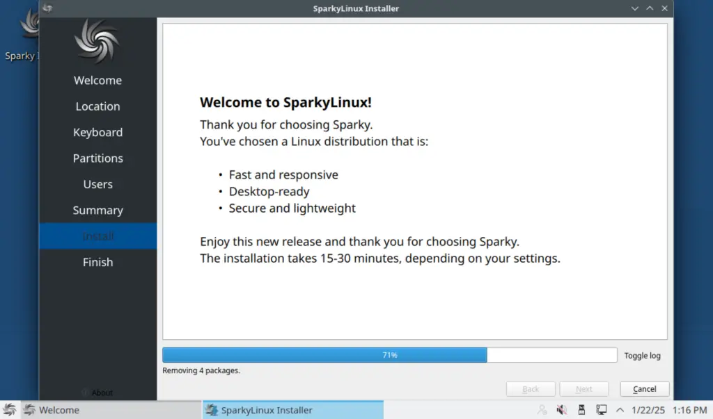 SparkyLinux Review and Step by Step Installation Guide 10
