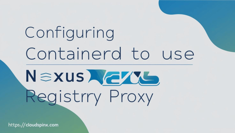 configure nexus container