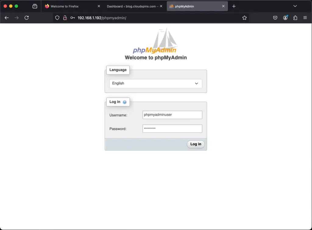 how to Install and use phpMyAdmin on Oracle Linux 9 01