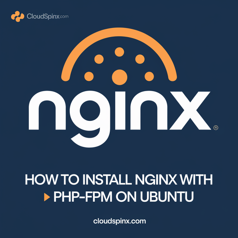 install nginx php fpm ubuntu