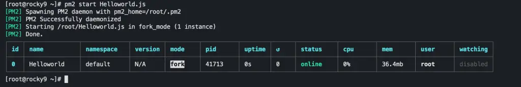 install nodejs on rocky linux 9 02
