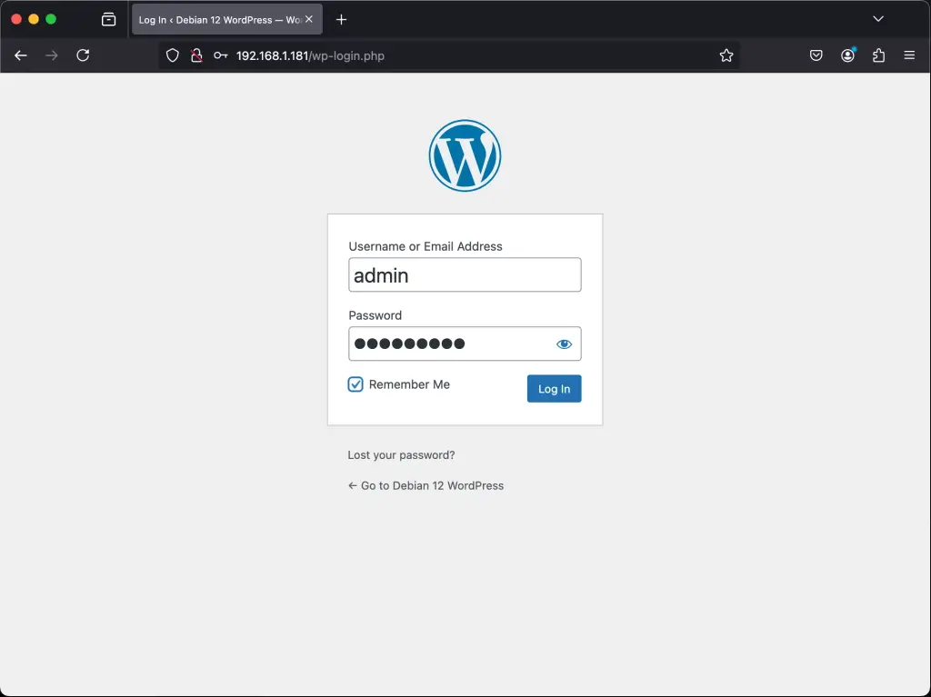 install wordpress with nginx on debian 03