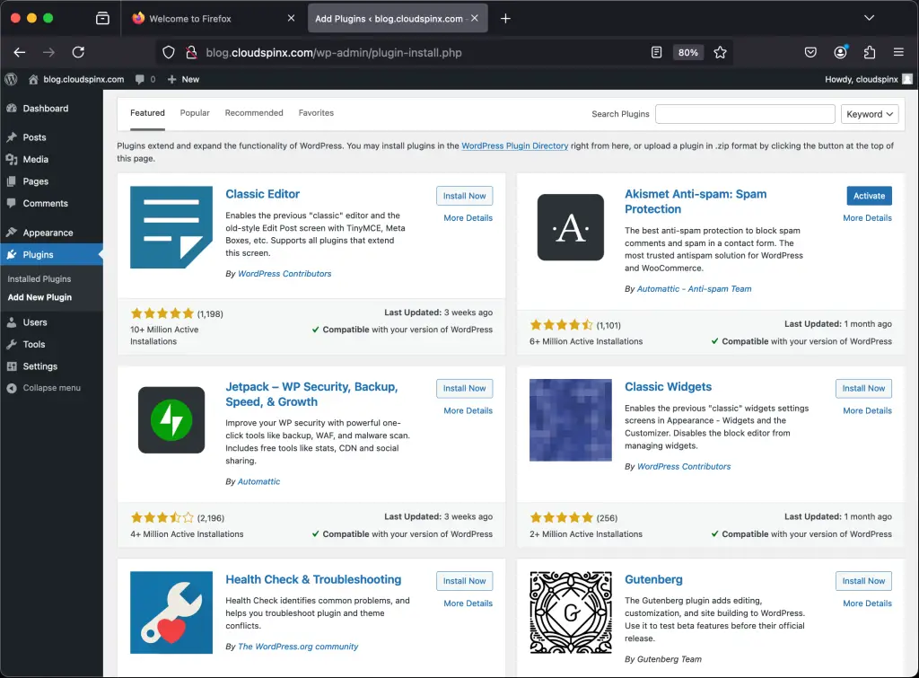 install wordpress with nginx on rocky linux 9 09