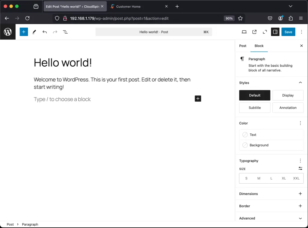 install wordpress with nginx on ubuntu 15