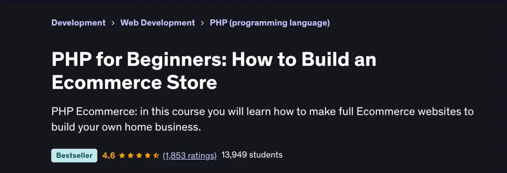 11 Best PHP Programming Video Courses for 2025 | ComputingForGeeks