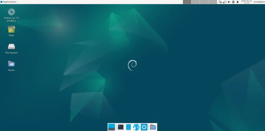 How To Install XFCE Desktop on Debian 02