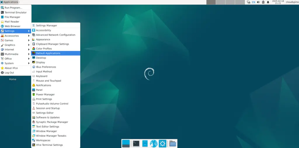 How To Install XFCE Desktop on Debian 03