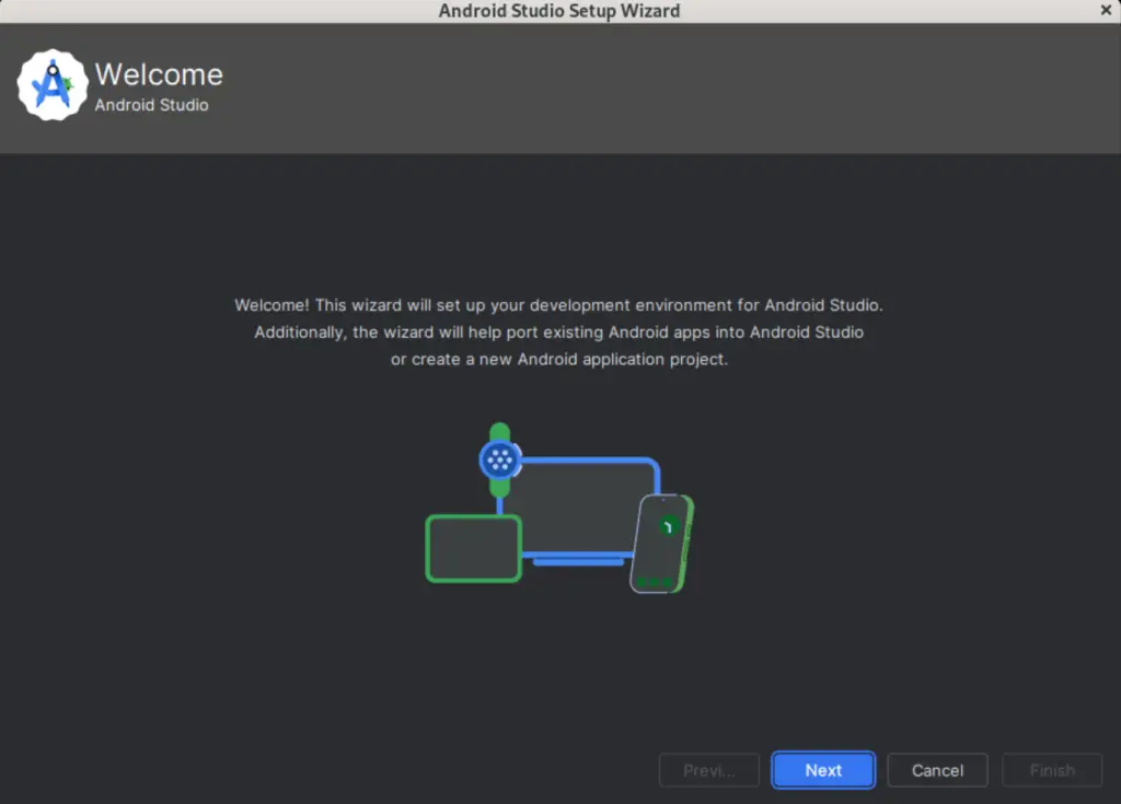 Install Android Studio on Rocky Linux AlmaLinux Oracle Linux 01