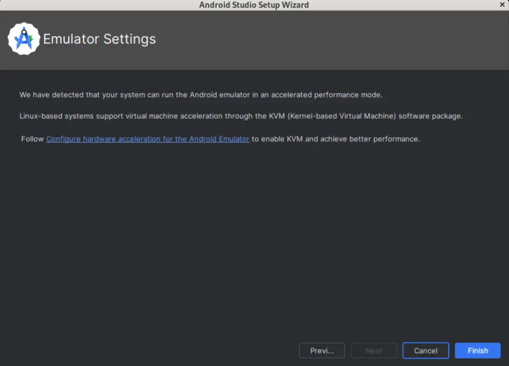 Install Android Studio on Rocky Linux AlmaLinux Oracle Linux 05