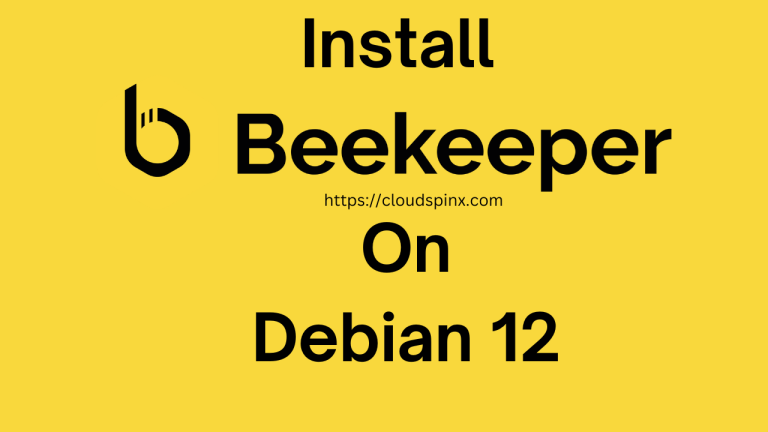 Install Beekeeper Studio on Debian 12 Debian 11